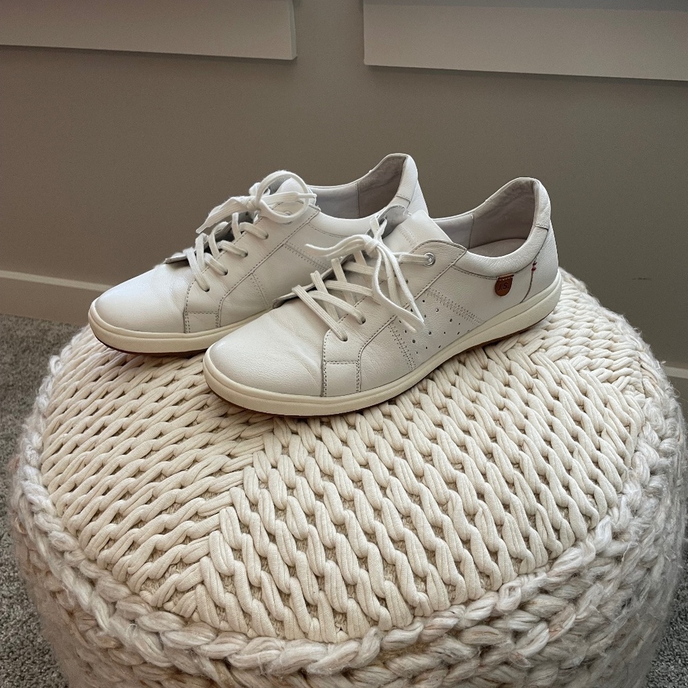 *Josef Seibel Caren 01 women’s 40/9.5 white leather like new!*